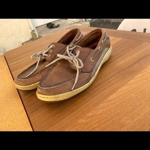 Men’s Sperry Top Sider Leather Shoes 0799320 Used size 8